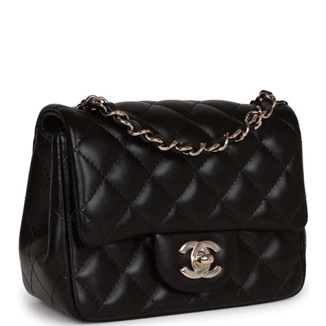 chanel mini square price 2022|Chanel mini rectangle flap bag.